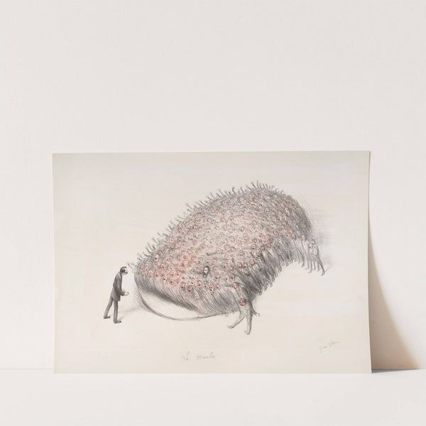 La Hurle (1910) by Jean Veber