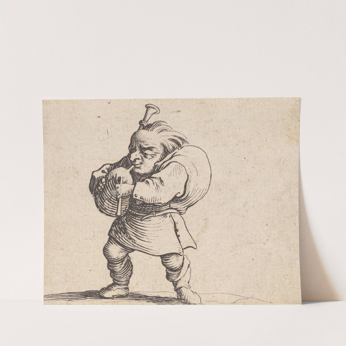La jouer de cornemuse by Jacques Callot