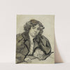 La joueuse de cartes by Arthur-Joseph Gueniot
