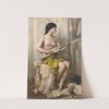La Joueuse De Mandore by Théobald Chartran