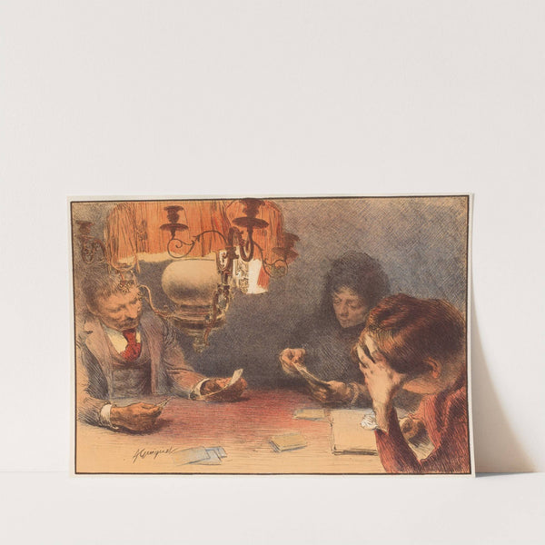 La Lampe (1898-1899) by François Guiguet
