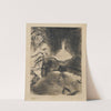LA LECTURE SOUS LA LAMPE (M. CARDINAL) (1880-83) by Edgar Degas