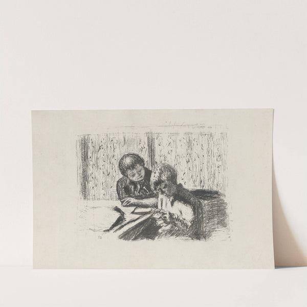 La lettre (1925) by Pierre Bonnard