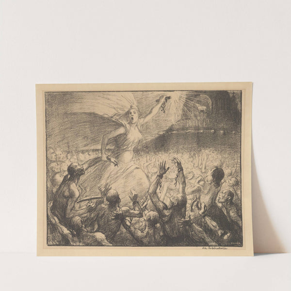 La Libératrice (1903) by Théophile Alexandre Steinlen