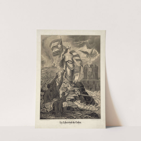 La libertad de Cuba (1875) by Kimmel & Voigt