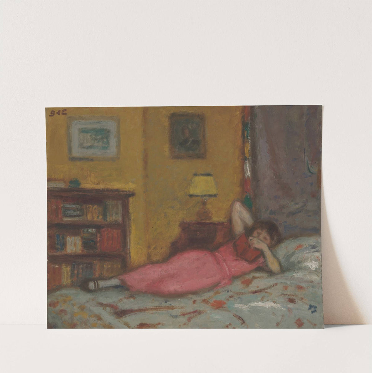 La liseuse by Georges d'Espagnat