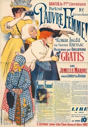 La livraison Illustrée. Pauvre Femme! Inédit par Gaston Rayssac (ca. 1897)