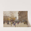 La Madeleine by Eugène Galien-Laloue