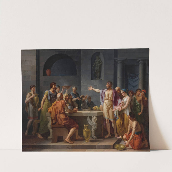 La Magnanimite de Lycurgue (The Magnanimity of Lycurgus) by Jean-Jacques-François Le Barbier