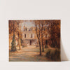 La Maison de Victor Hugo à Paris avenue d&#039;Eylau by Eugène Bourgeois