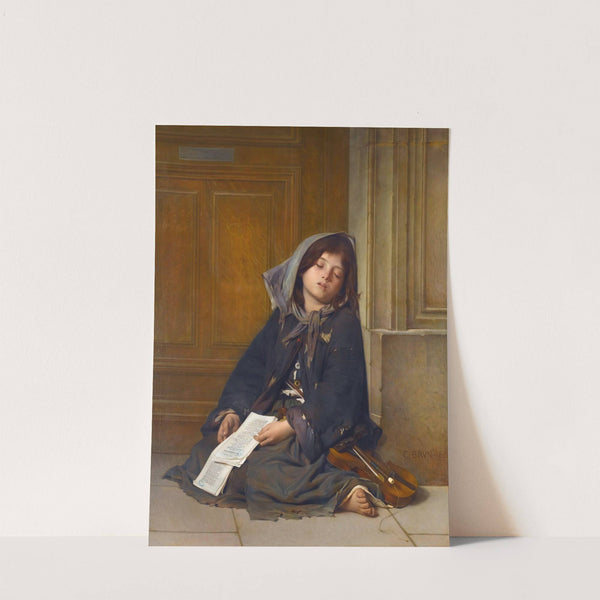 La Mendiante by Guillaume-Charles Brun