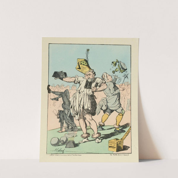 La Mendicité étant interdite … (1871) by Moloch (Alphonse Hector Colomb)