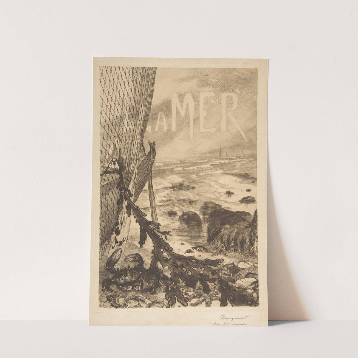 La Mer (1850–1914) by Félix Bracquemond