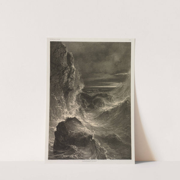 La Mer (1851) by Alexandre Calame