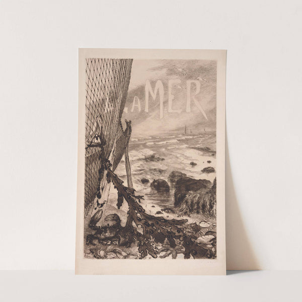 La mer (The sea) (1884) by Félix Bracquemond