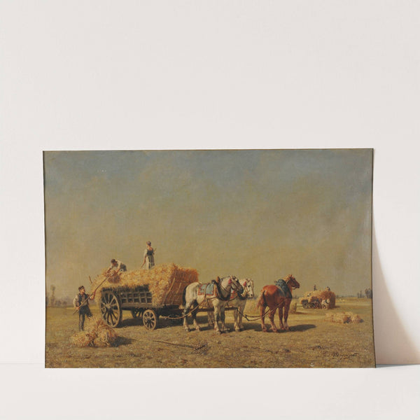 La moisson by Jules-Jacques Veyrassat