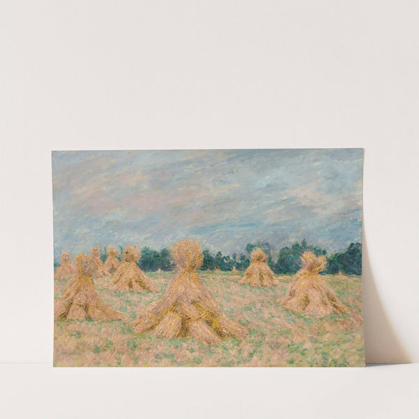 La Moisson (Les Moyettes) by Blanche Hoschedé-Monet