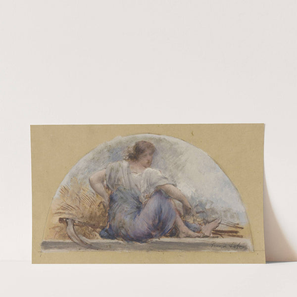 la Moisson ou L&#8217;Eté (1893) by François Lafon
