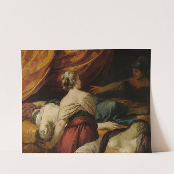 La mort de Cléopâtre (1630) by Jacques Blanchard