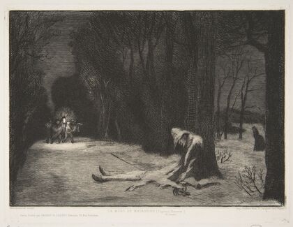 La Mort de Matamore (Capitaine Fracasse) (1864)