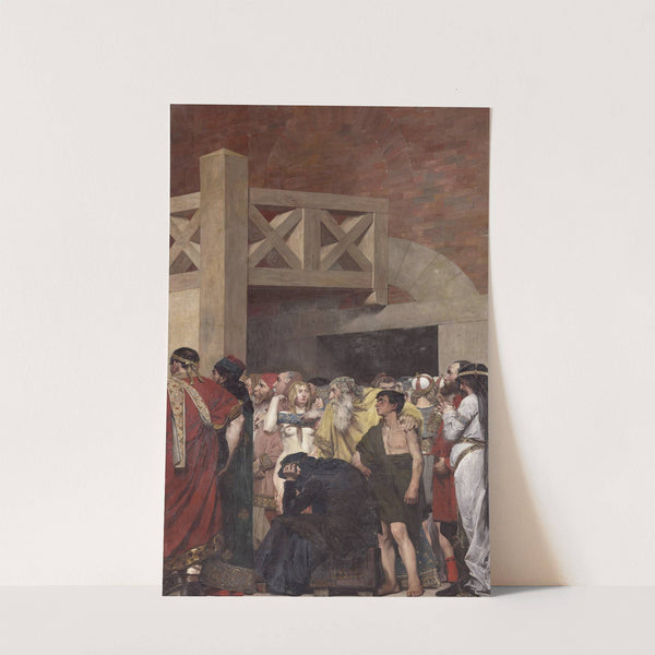 La Mort de sainte Geneviève (1874-1885) by Jean-Paul Laurens