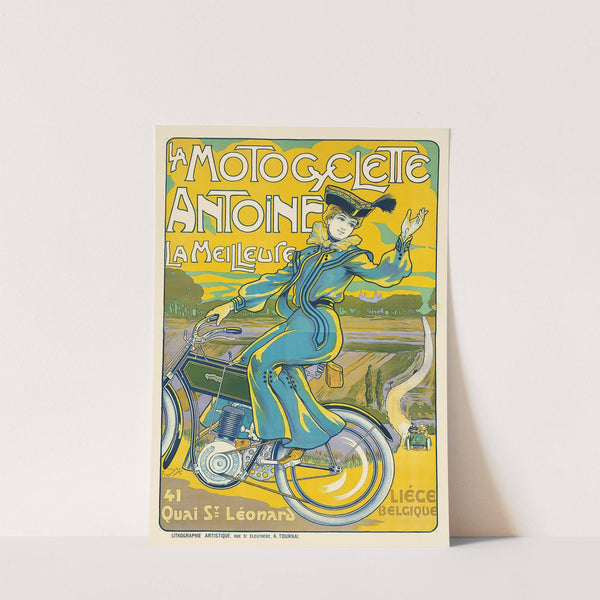 La Motocyclette Antoine by Georges Gaudy