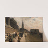 La National Gallery et l’église Saint Martin (Londres) (1878) by Giuseppe De Nittis