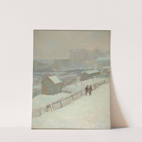 La neige à Montmartre by Charles Marie Dulac