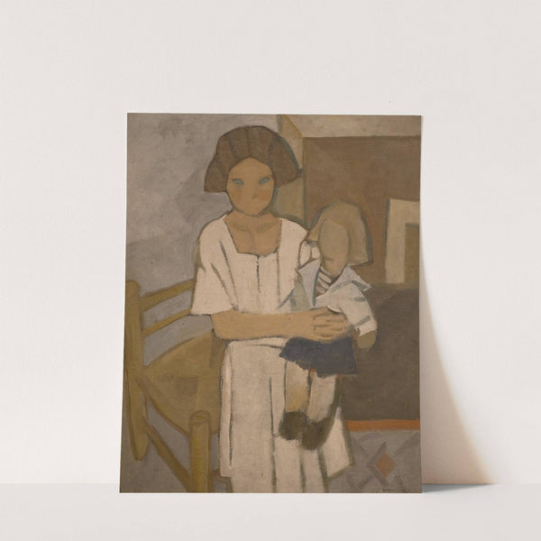 La niña de la muñeca (1922) by Rafael Barradas