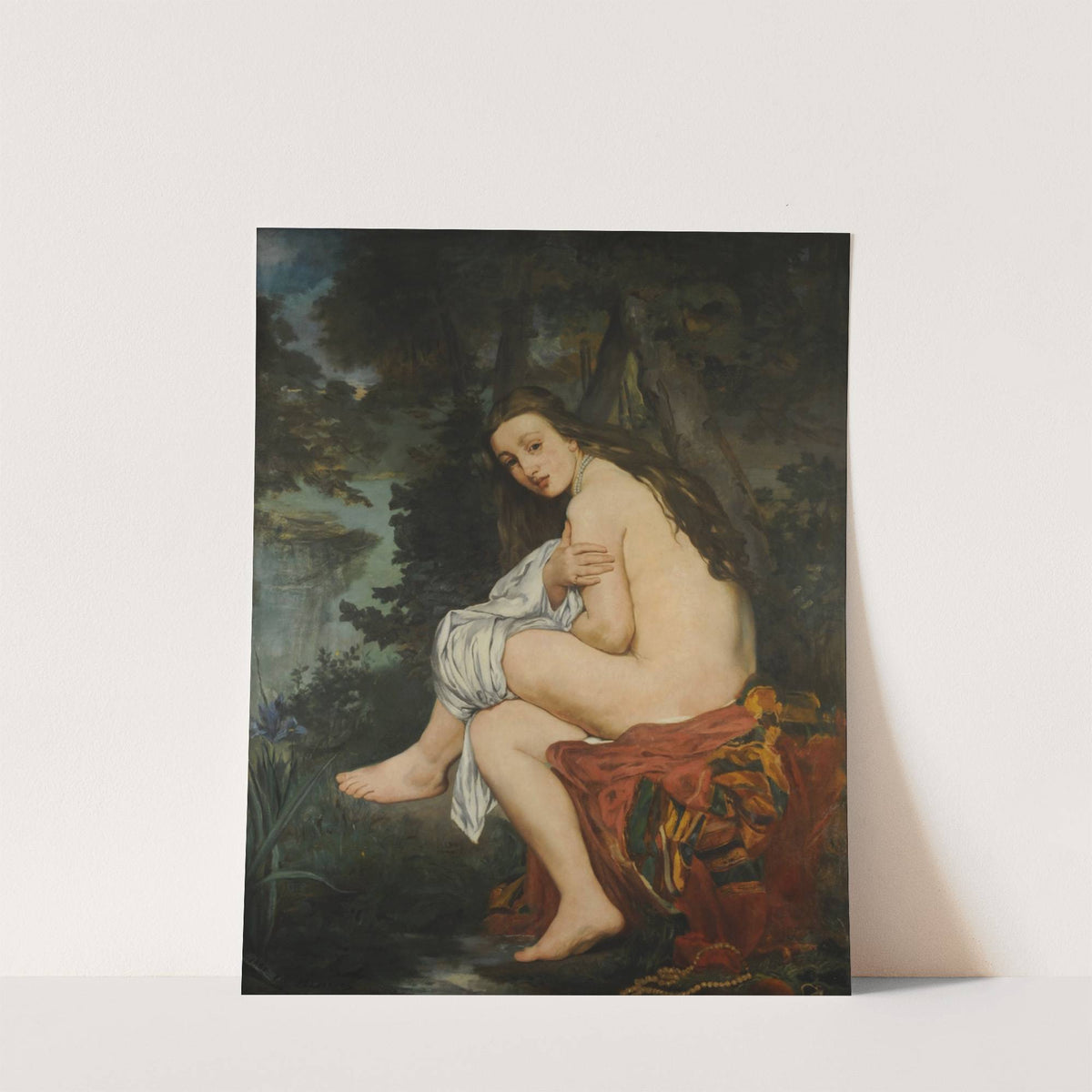 La Nymphe Surprise (1861) by Édouard Manet