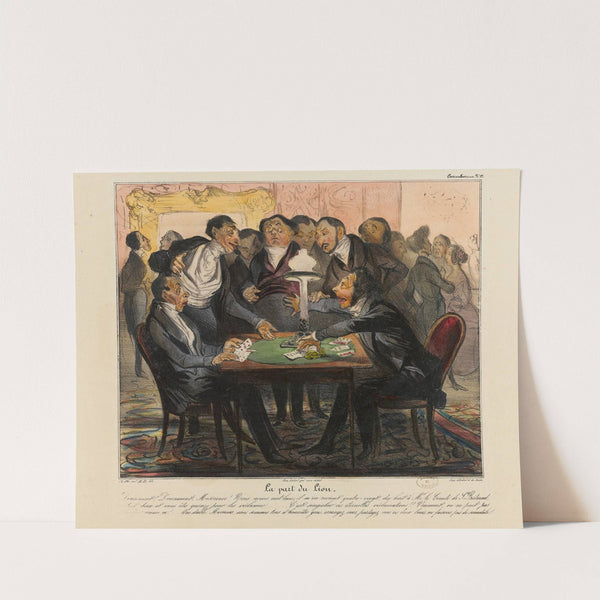 La part du lion (1836-1838) by Honoré Daumier