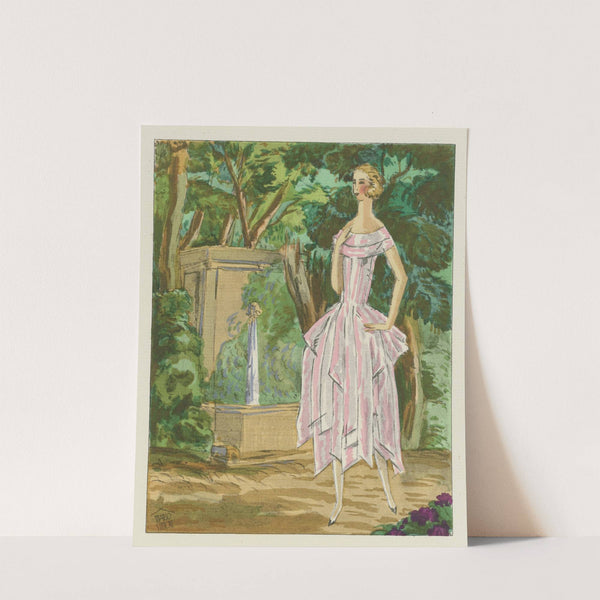 La partie de cache-cache ; Robe en ruban by Mario Simon