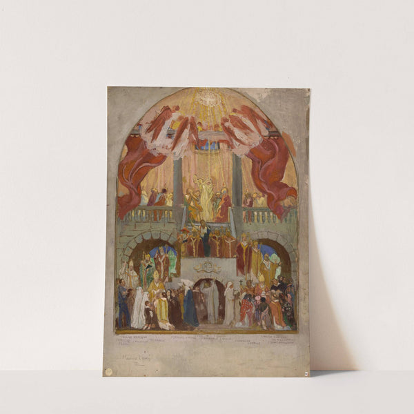 La Pentecôte, l’Eglise romaine, l’Eglise d’orient (1935) by Maurice Denis