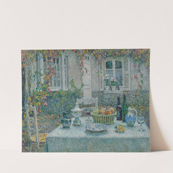 La petite table by Henri Le Sidaner