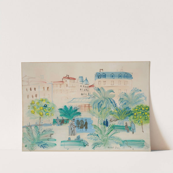 La Place Arago (1947) by Raoul Dufy