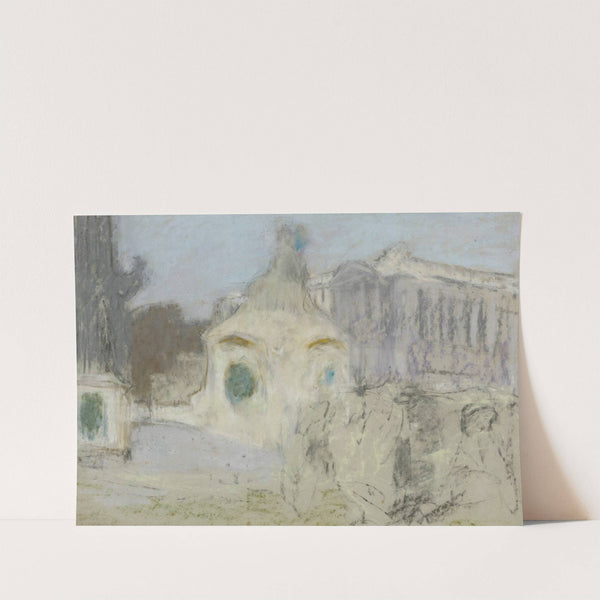 La Place De La Concorde (circa 1925) by Édouard Vuillard