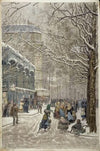 La place du MarchÃ©, la rue BrÃ©zin et l’avenue du Maine