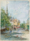 La place Saint Michel (1885)