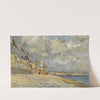 La Plage À Sainte-Adresse by Paul Mathieu