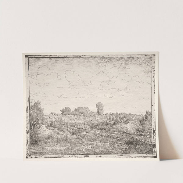 La Plaine de la Plante à Biau (c. 1854–62) by Théodore Rousseau