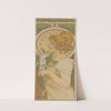 La Plume (1899) by Alphonse Mucha