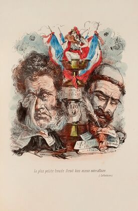 La plus petite trouée ferait bien mieux notre affaire. (Lafontaine) (19th Century)