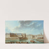 La Pointe orientale de l’île Saint-Louis, avec l’hôtel de Bretonvilliers et l’hôtel Lambert (1757) by Nicolas Jean-Baptiste Raguenet