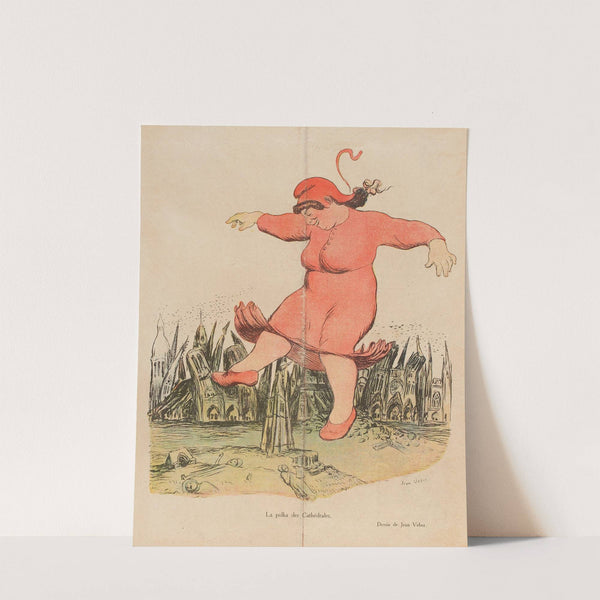 La polka des cathédrales (1911) by Jean Veber