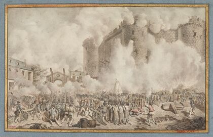 La prise de la Bastille, 14 juillet 1789