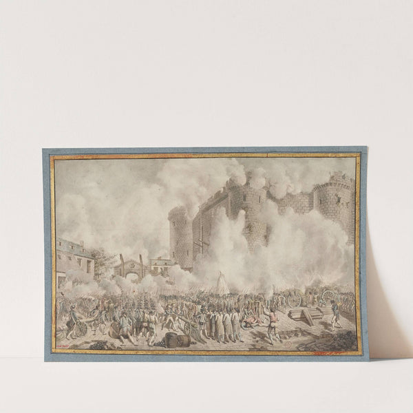 La prise de la Bastille, 14 juillet 1789 by Jules-Adolphe Chauvet