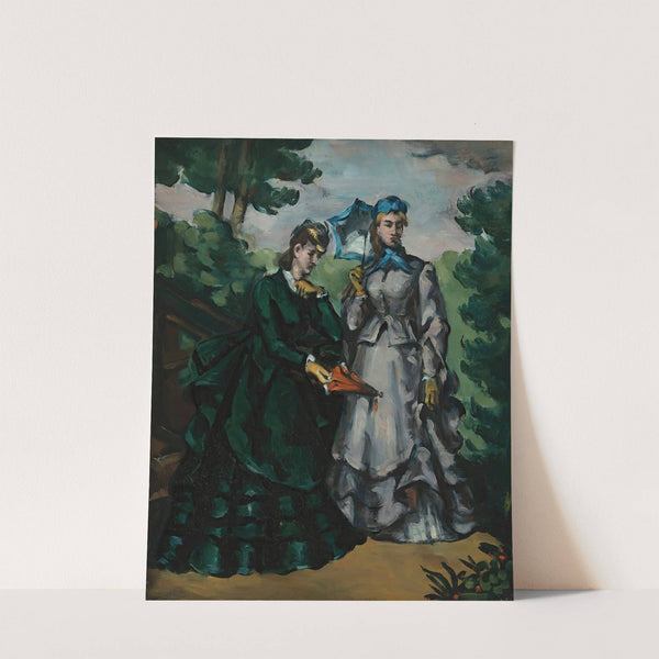 La Promenade (1871) by Paul Cézanne