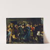 La queue à la boucherie en 1871 by Clément-Auguste Andrieux