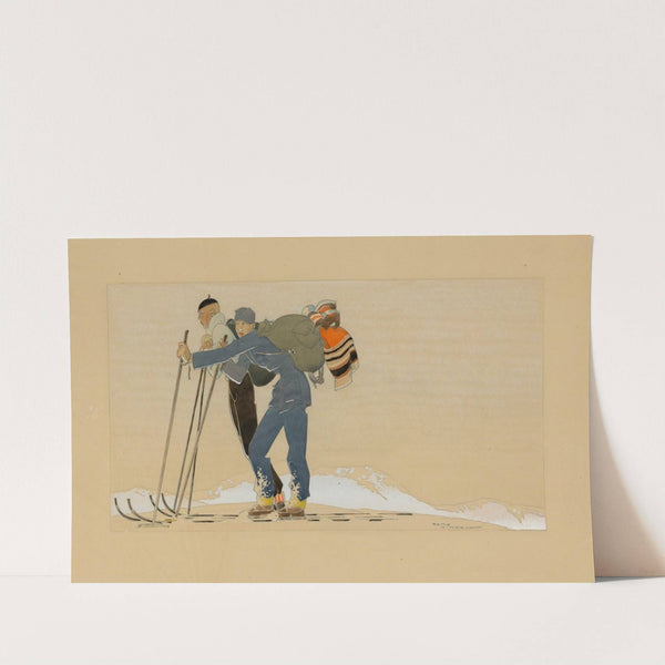 La randonnée à ski by René Vincent