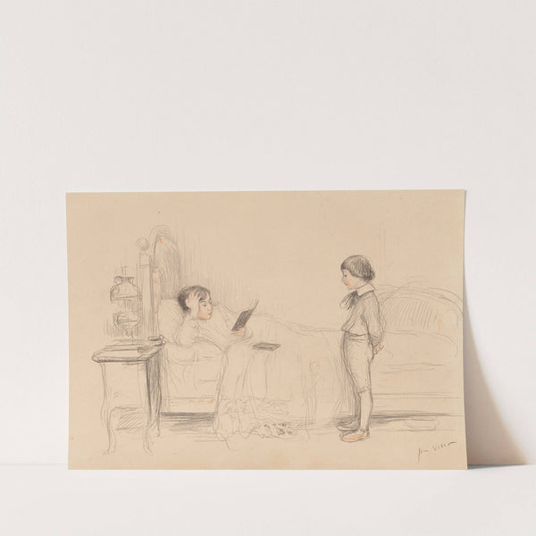 La récitation by Jean Veber